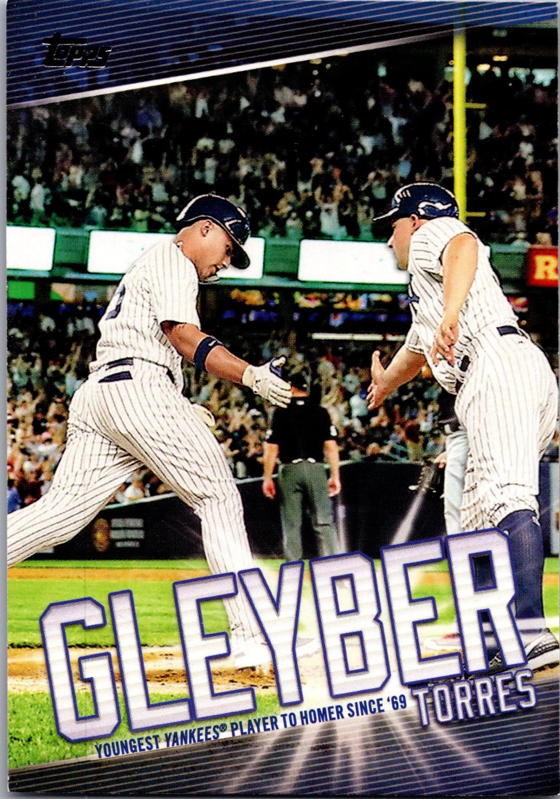 2019 Topps #GT-13 Gleyber Torres Gleyber Torres Star Player Highlights
