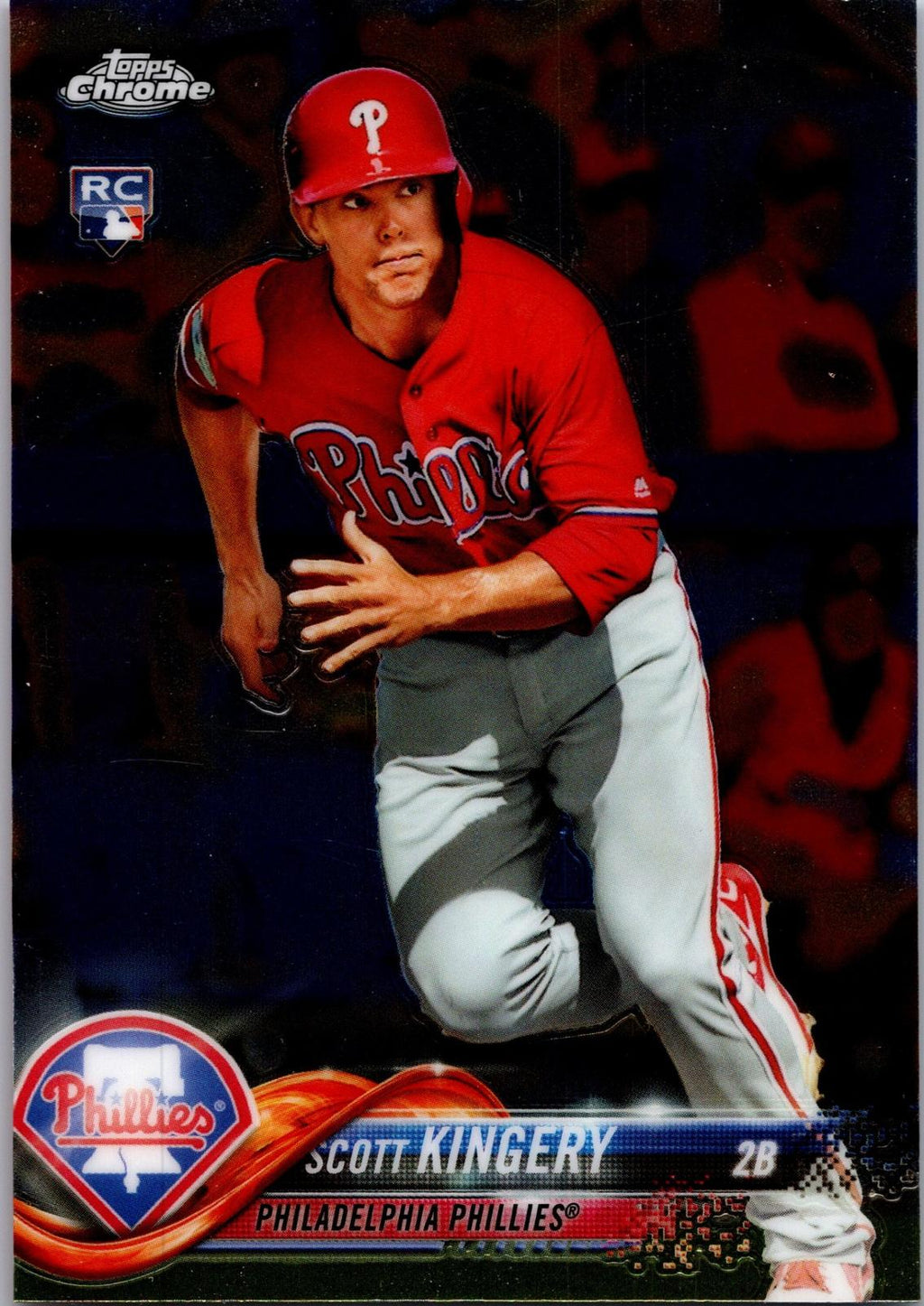 2018 Topps Chrome #126 Scott Kingery Refractor
