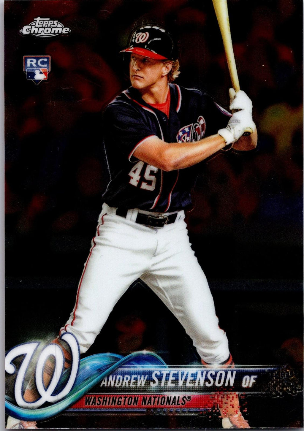 2018 Topps Chrome #198 Andrew Stevenson