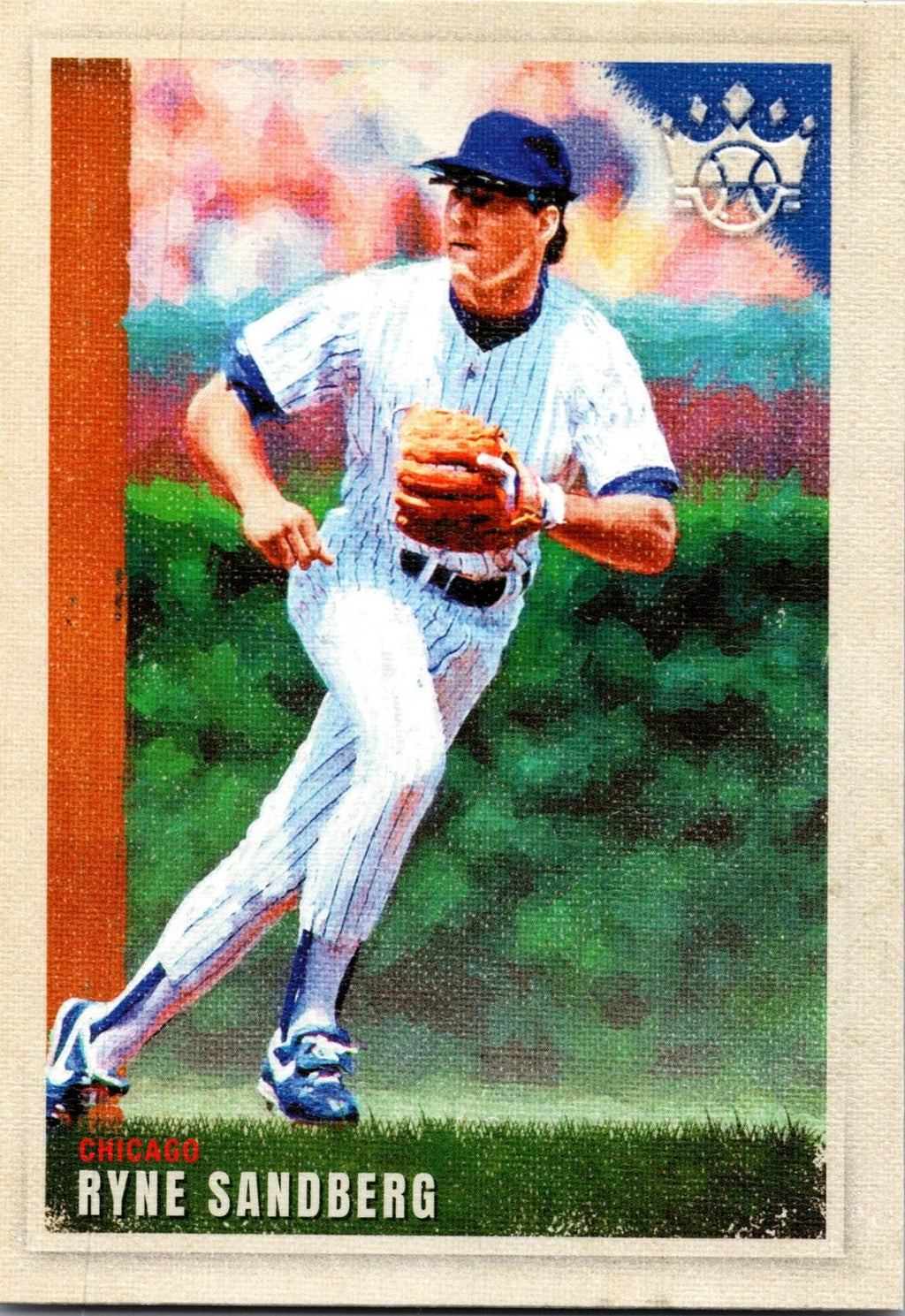 2022 Panini Diamond Kings #72 Ryne Sandberg : Fielding