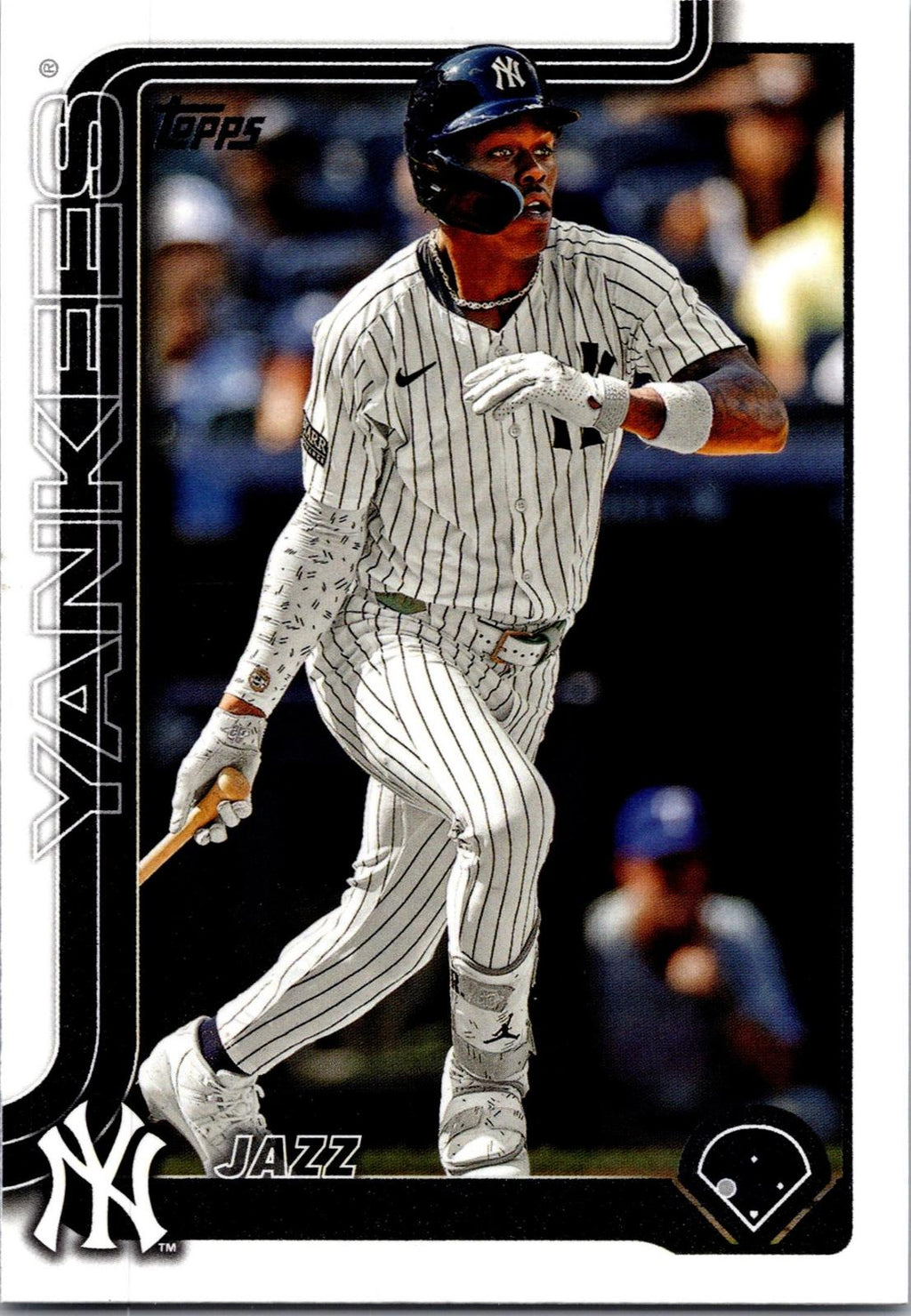 2025 Topps New York Yankees #NYY-7 Jazz Chisholm Jr.