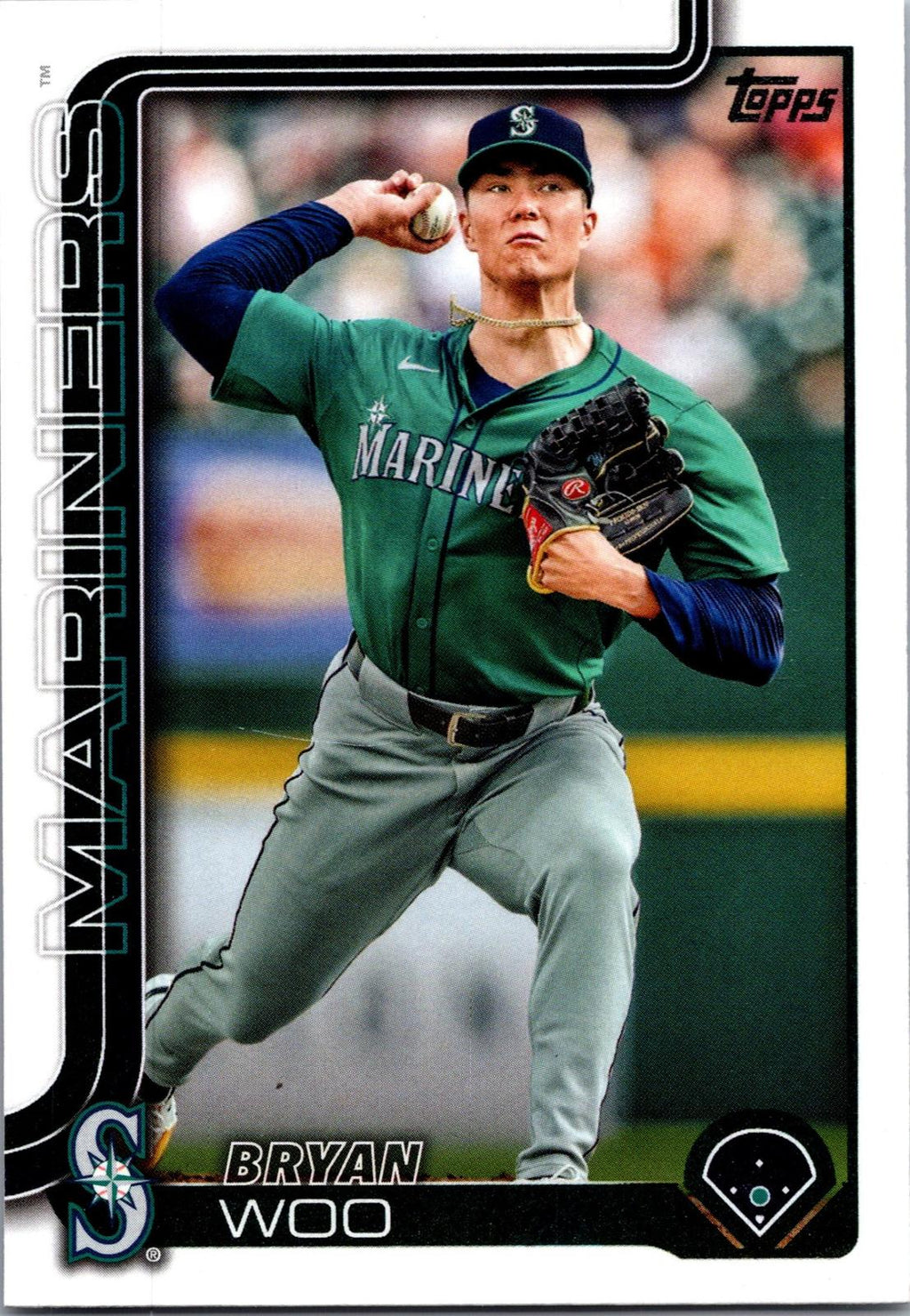 2025 Topps #327 Bryan Woo