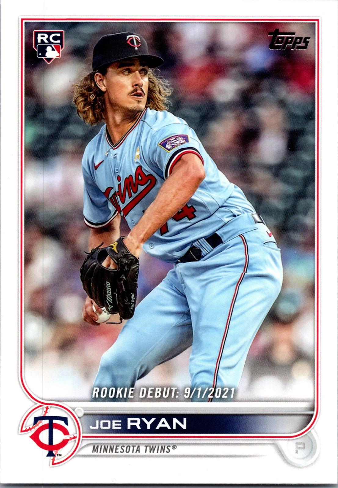 2022 Topps Update #US222 Joe Ryan