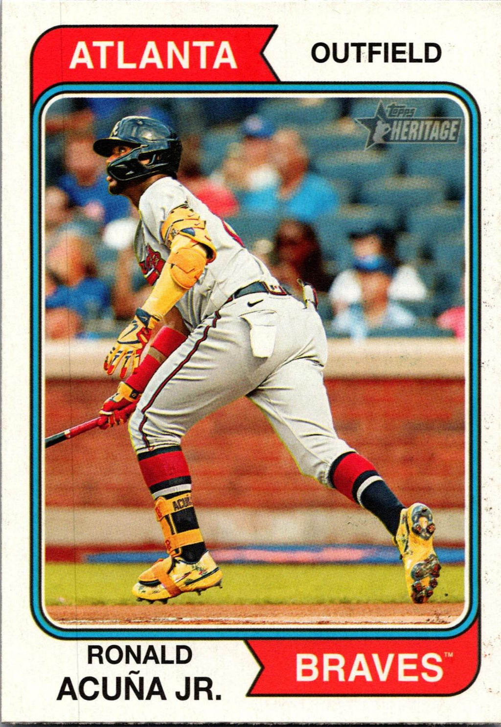 2023 Topps Heritage #183 Ronald Acuña Jr.