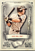 2021 Topps Allen & Ginter #HH-34 Ichiro Historical Hits