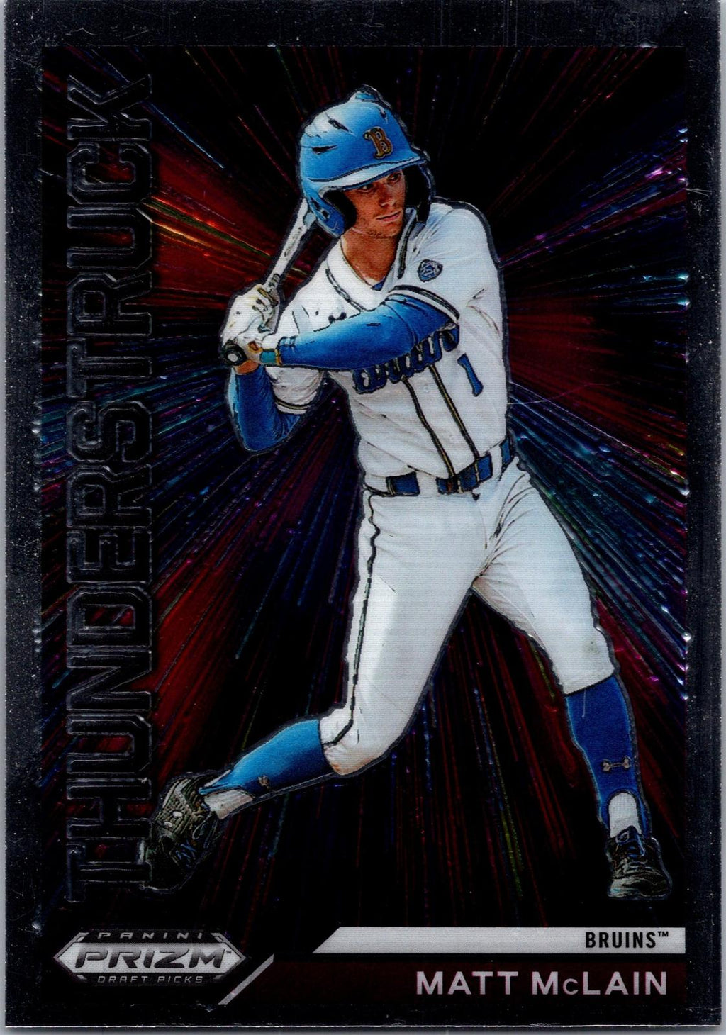 2021 Panini Prizm Draft Picks #T-MM Matt McLain Thunderstruck