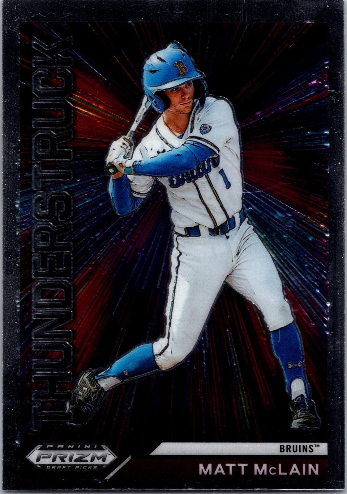 2021 Panini Prizm Draft Picks #T-MM Matt McLain Thunderstruck