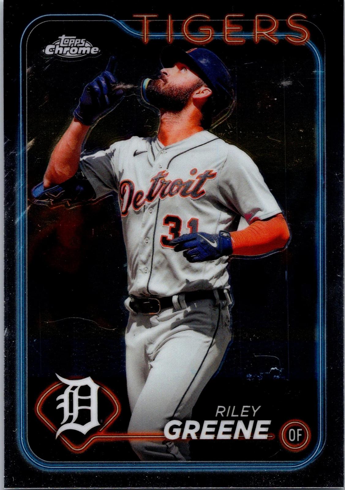 2024 Topps #274 Riley Greene 582 Montgomery Club