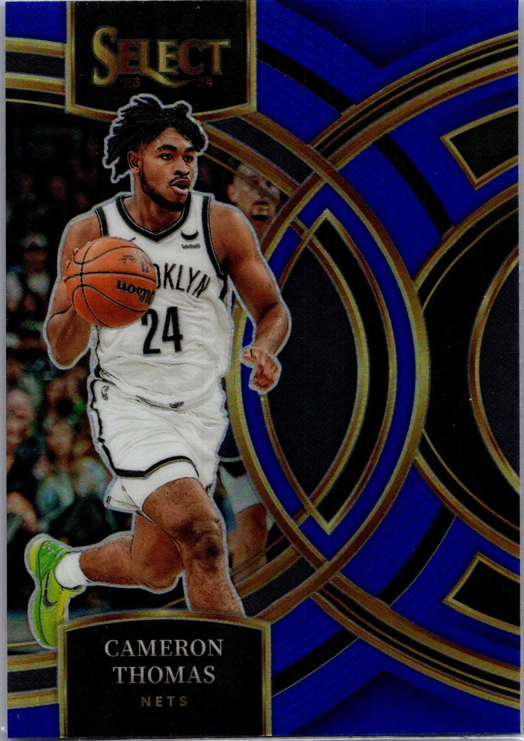 2023-24 Panini Select #195 Cameron Thomas Blue (Retail Base)