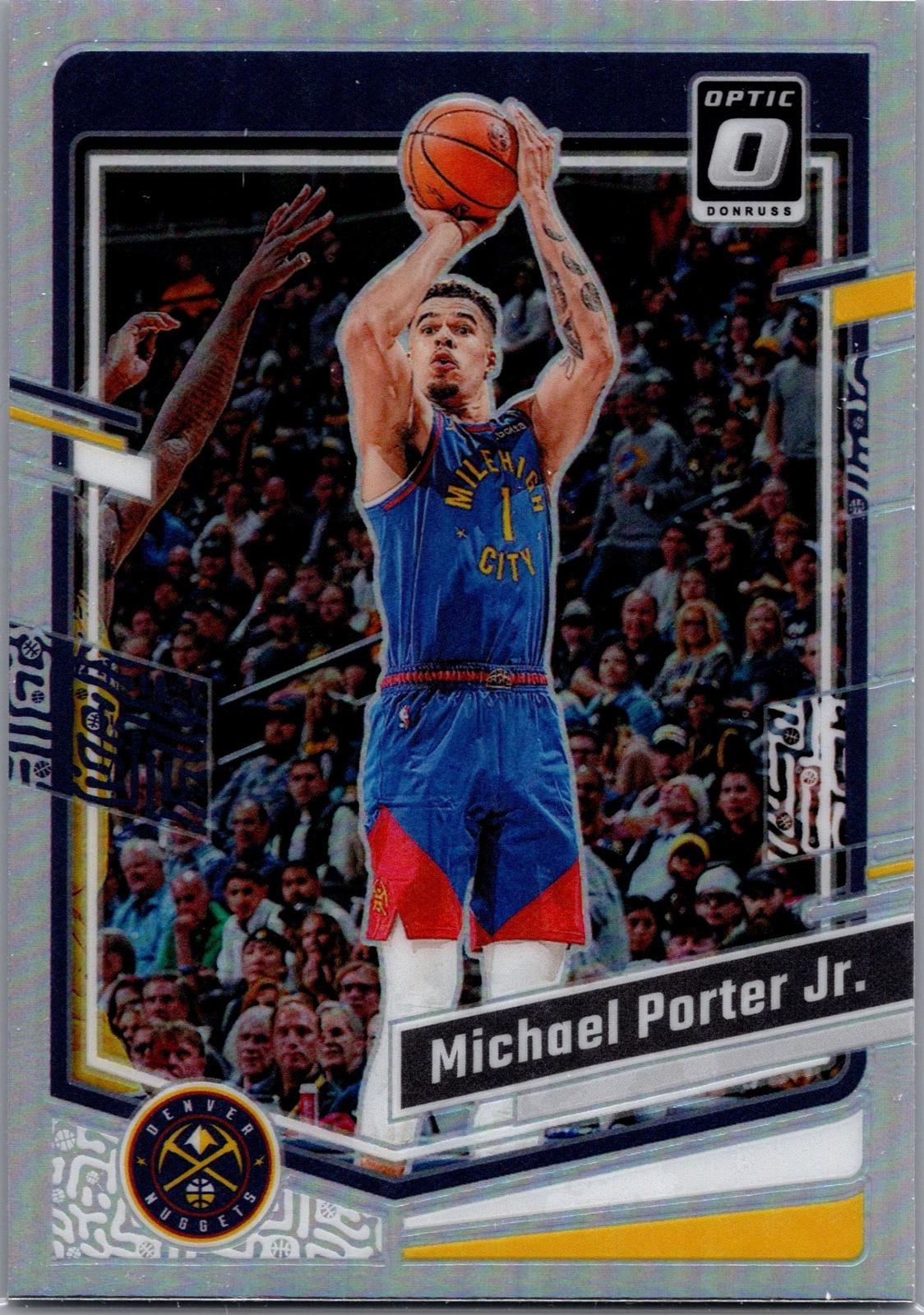 2023-24 Donruss Optic #102 Michael Porter Jr. Holo