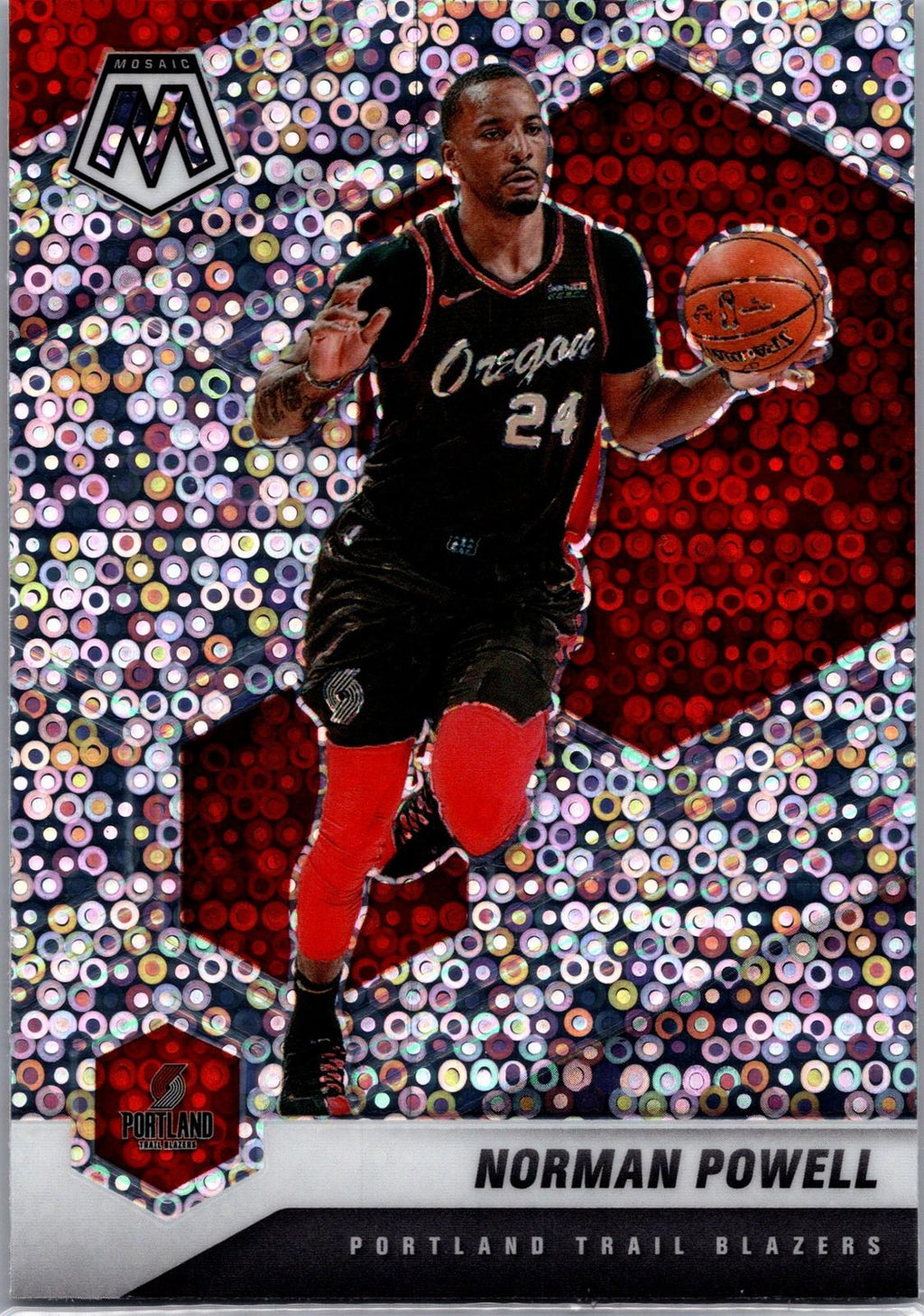 2020-21 Panini Mosaic #195 Norman Powell