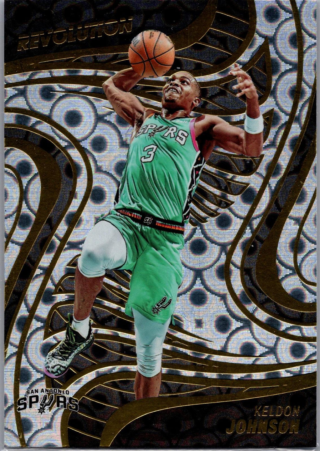 2022-23 Panini Revolution #95 Keldon Johnson Groove