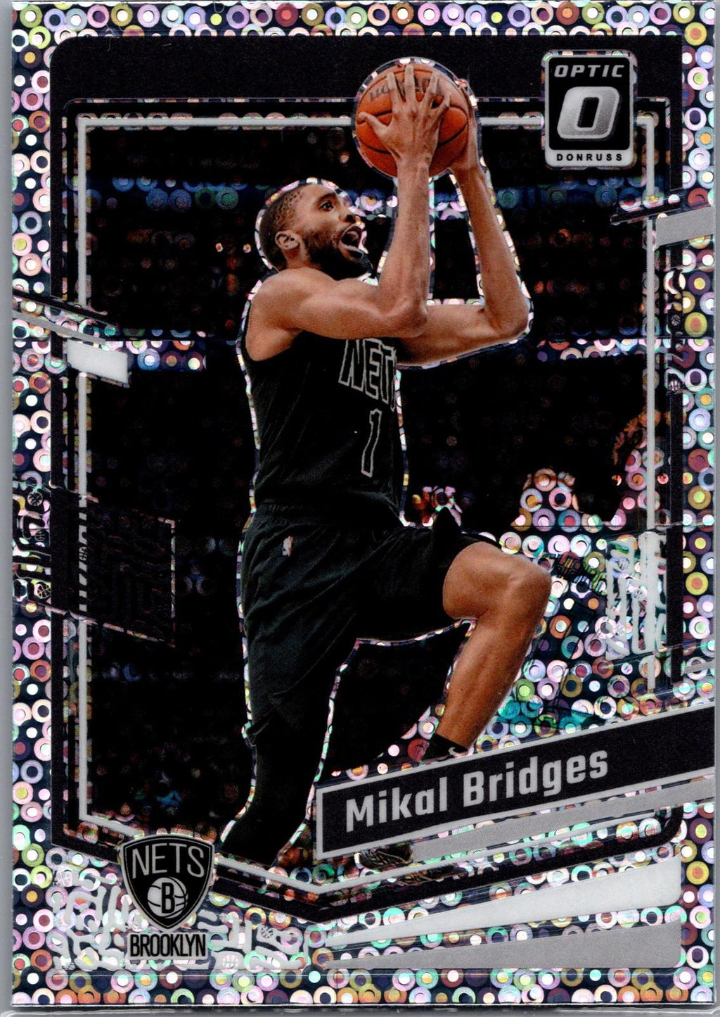 2023-24 Donruss Optic #199 Mikal Bridges Holo
