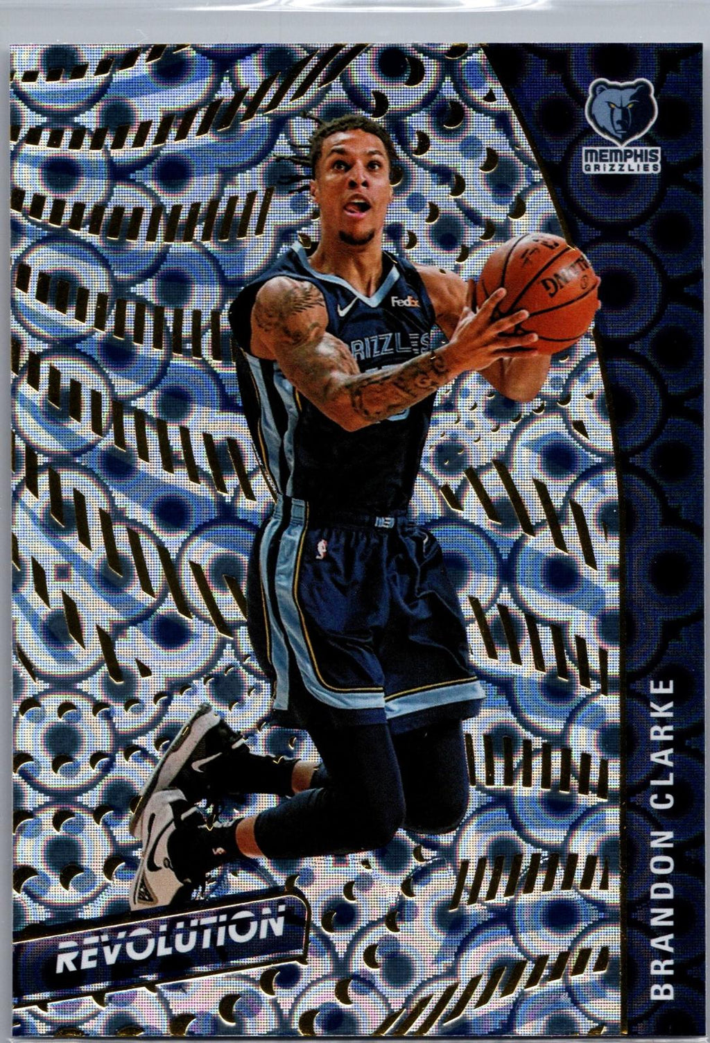 2020-21 Panini Revolution #48 Brandon Clarke Groove