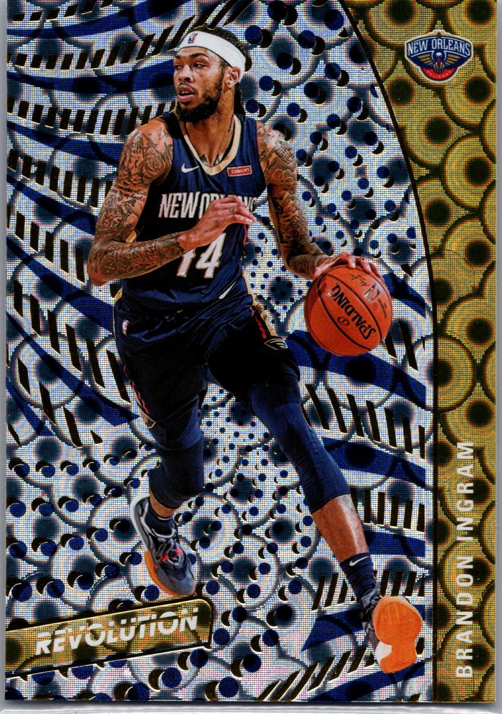 2020-21 Panini Revolution #6 Brandon Ingram Galactic