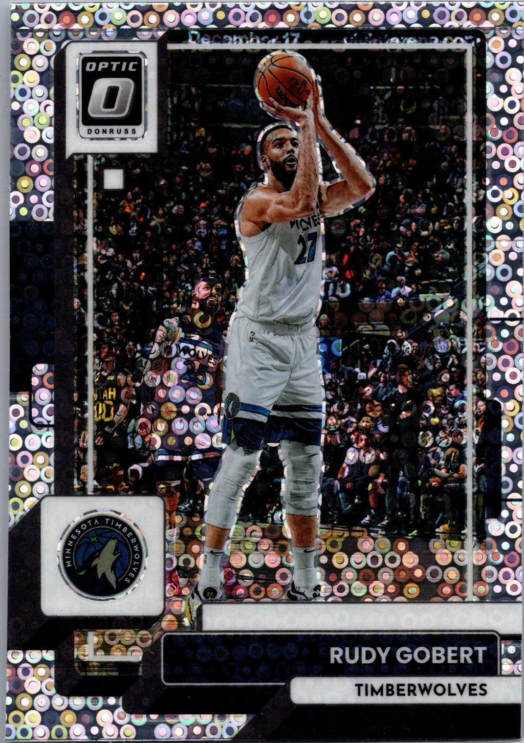2022-23 Donruss Optic #70 Rudy Gobert Fast Break Holo