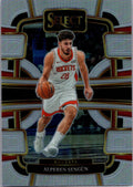 2023-24 Panini Select #13 Alperen Sengun Silver Prizm