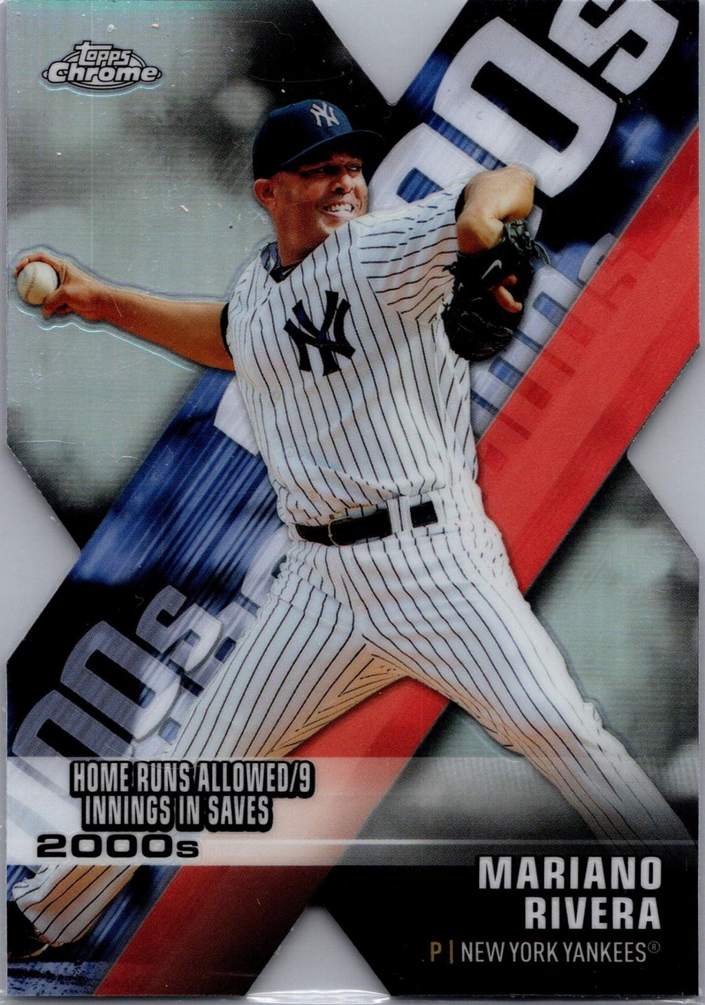 2020 Topps Chrome #DOD-2 Mariano Rivera Decade of Dominance Die Cut