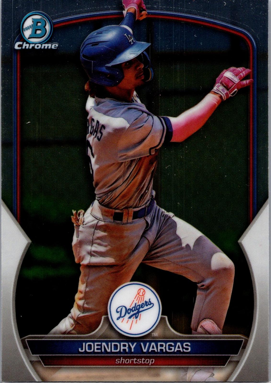2023 Bowman Draft #BDC-74 Joendry Vargas Chrome