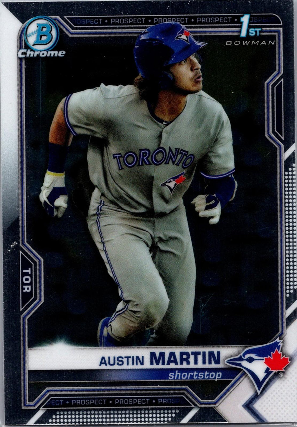 2021 Bowman #BCP-87 Austin Martin Chrome Prospects