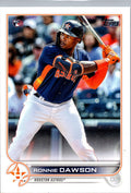 2022 Topps #231b Ronnie Dawson