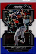 2022 Panini Prizm #59 Jakson Reetz Red/White/Blue Prizm