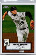 2021 Topps #TC52-35 Nolan Arenado 1952 Topps Redux Chrome