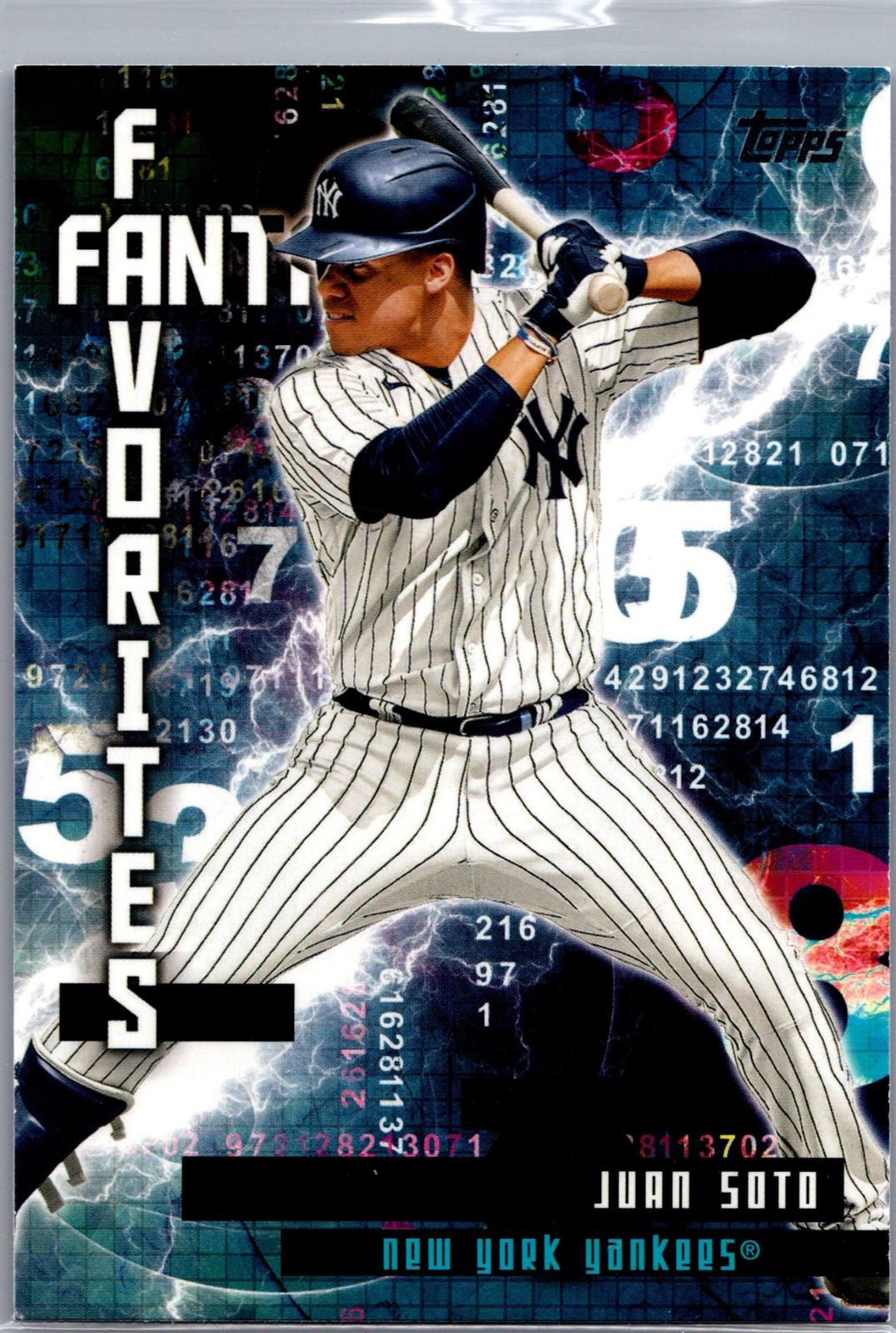 2024 Topps #FF-19 Juan Soto Fantasy Favorites