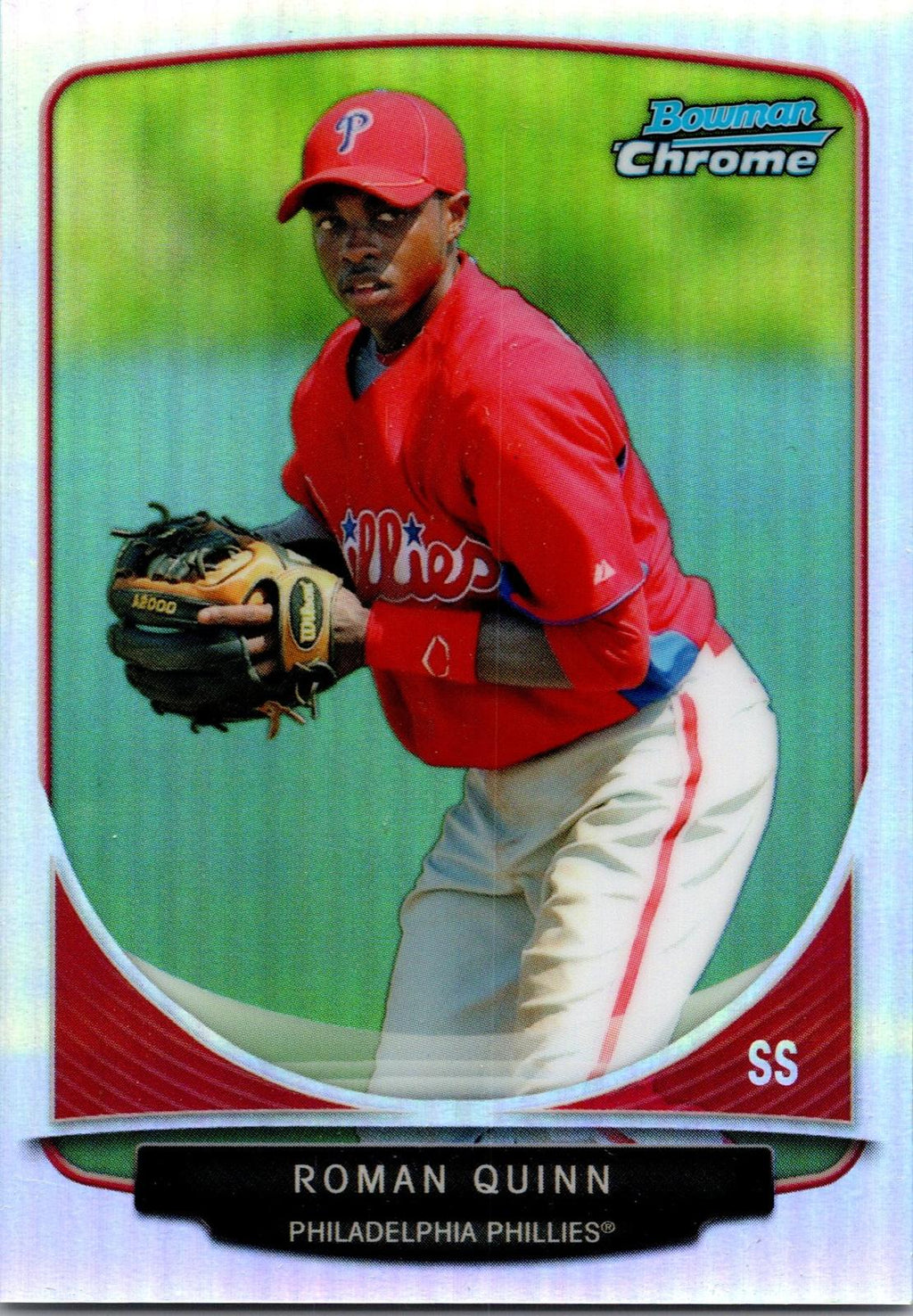 2013 Bowman #CC-PP4 Roman Quinn Chrome Cream of the Crop Mini Refractor