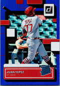 2022 Donruss #69 Juan Yepez Holo Blue
