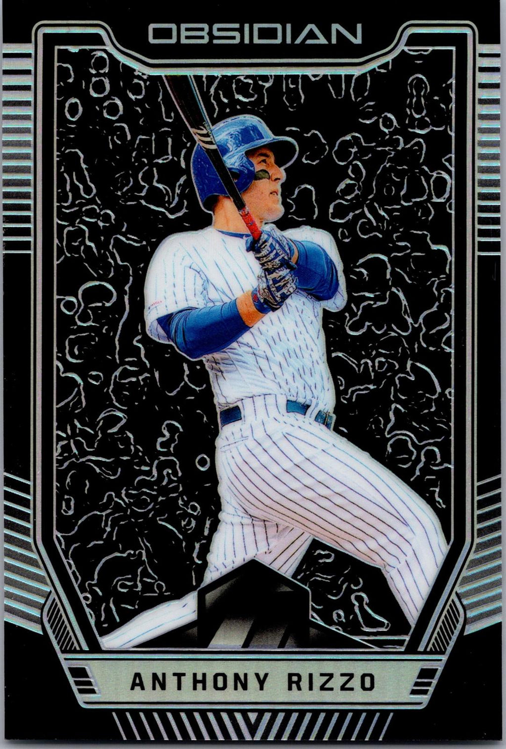 2019 Panini Chronicles #43 Anthony Rizzo Obsidian