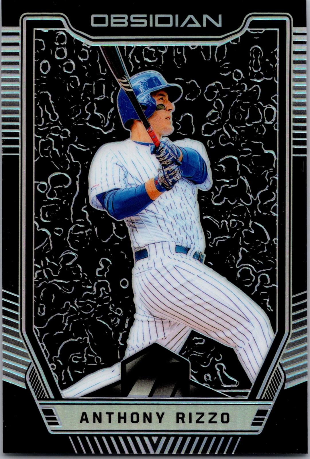 2019 Panini Chronicles #43 Anthony Rizzo Obsidian