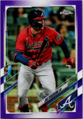 2021 Topps Chrome Update #USC94 Joc Pederson Purple Refractor