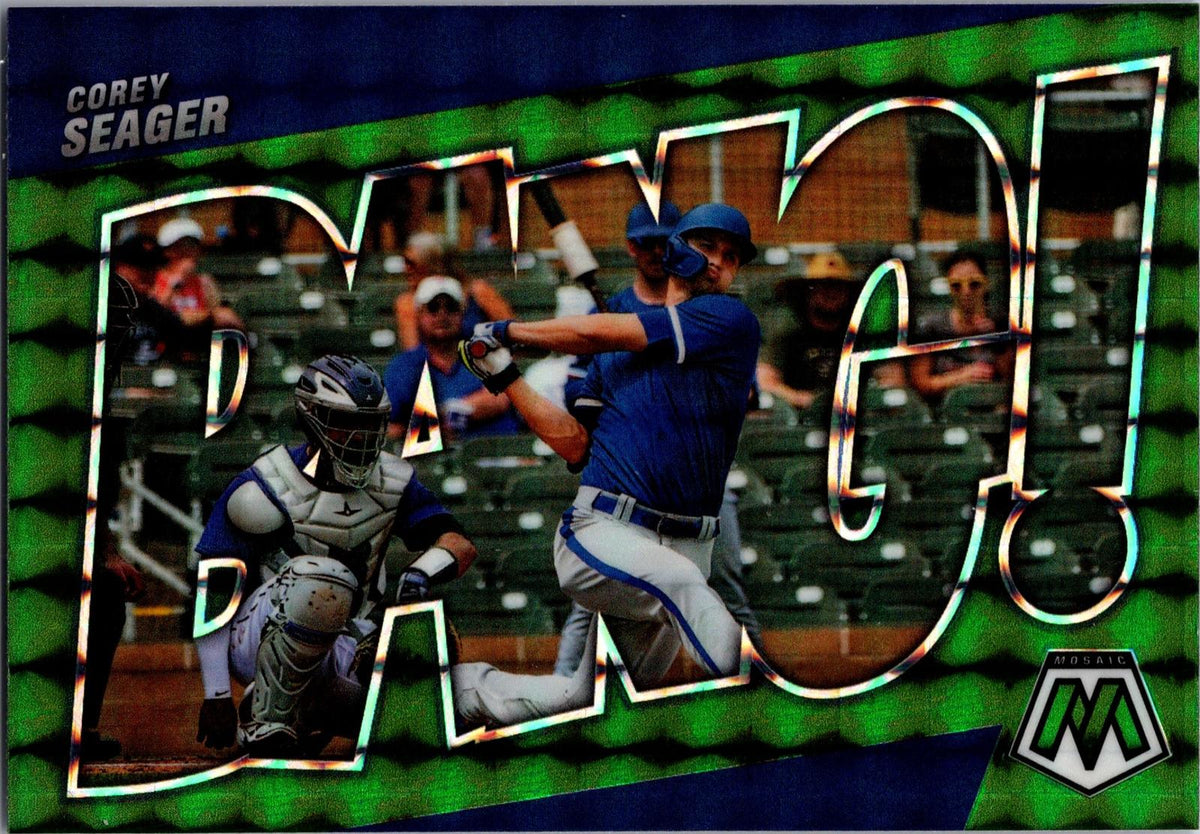 2022 Panini Mosaic #BG-9 Corey Seager Bang!