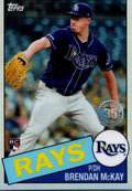 2020 Topps Chrome #85TC-13 Brendan McKay 1985 Topps Baseball 35th Anniversary
