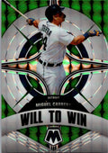 2022 Panini Mosaic #WW-8 Miguel Cabrera Will to Win Green Mosaic