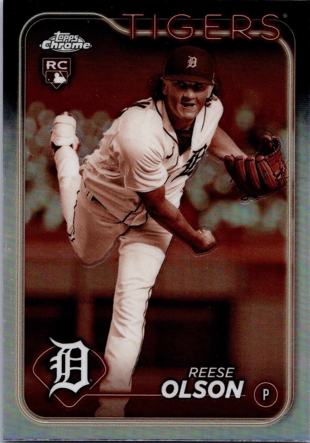 2024 Topps Chrome #40 Reese Olson Sepia Refractor