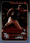 2024 Topps Chrome #225 Jacob Lopez Sepia Refractor
