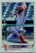 2021 Stadium Club #112 Alec Bohm Chrome Refractor