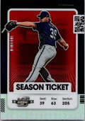2021 Panini Contenders #2 Corbin Burnes Optic Red