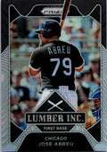 2021 Panini Prizm #LI2 Jose Abreu Lumber Inc. Silver Prizm