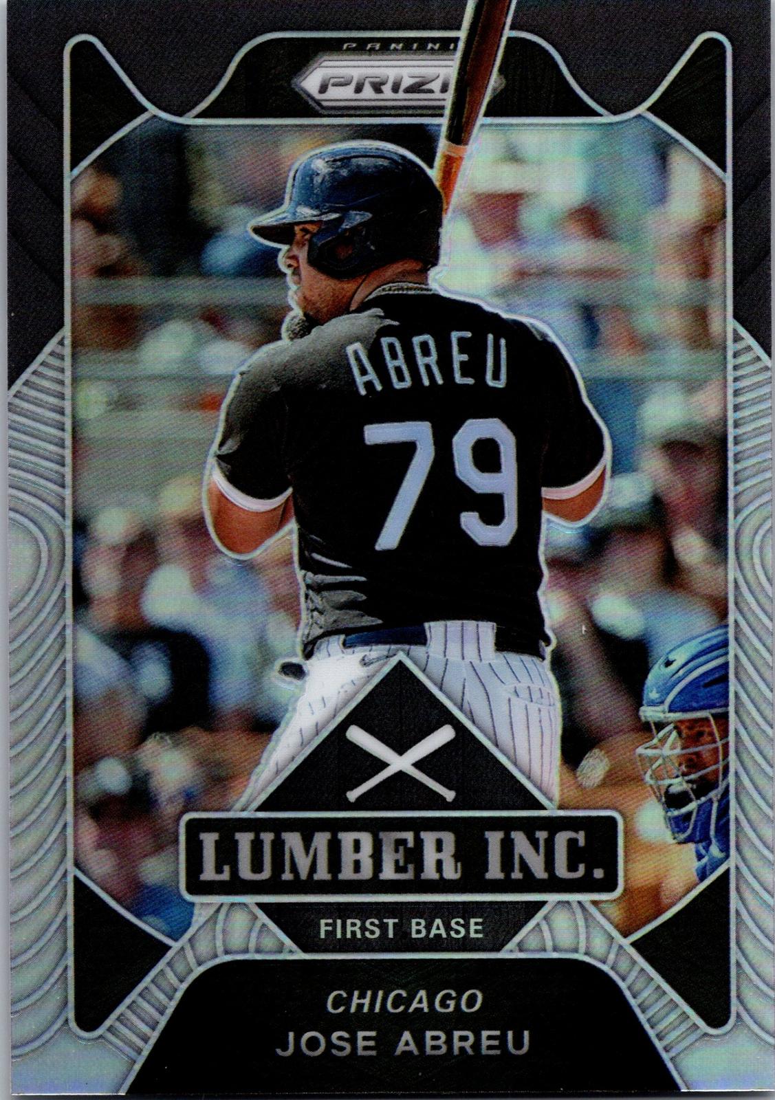 2021 Panini Prizm #LI2 Jose Abreu Lumber Inc. Silver Prizm