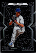 2022 Panini Chronicles #37 Jacob deGrom Obsidian