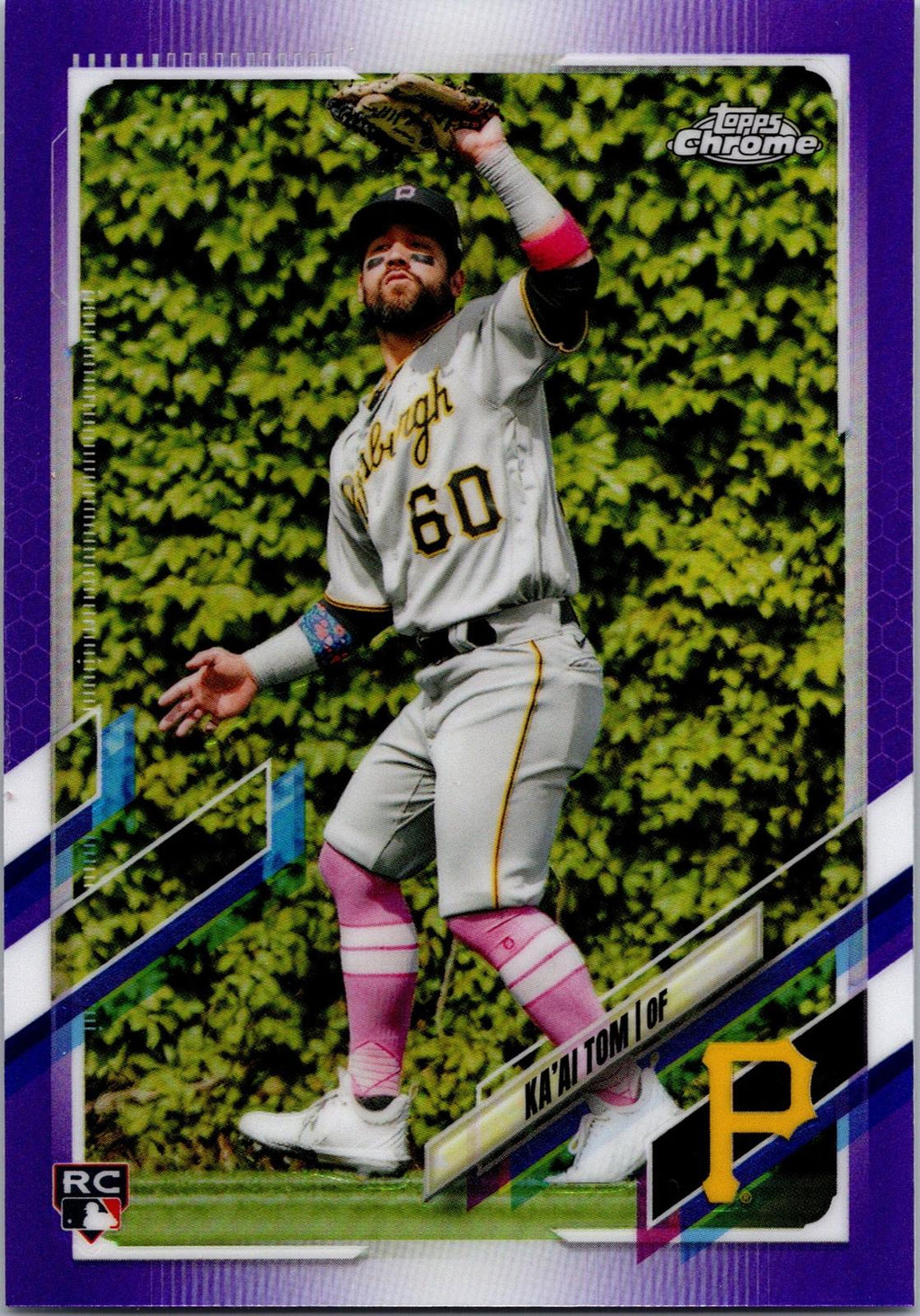 2021 Topps Chrome Update #USC7 Ka'ai Tom Purple Refractor