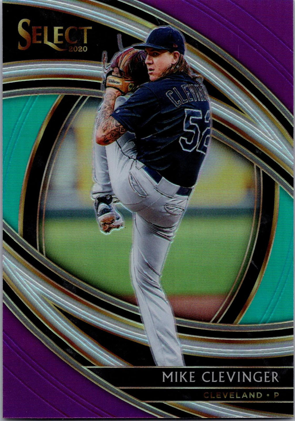 2020 Panini Select #200 Mike Clevinger Tri-Color