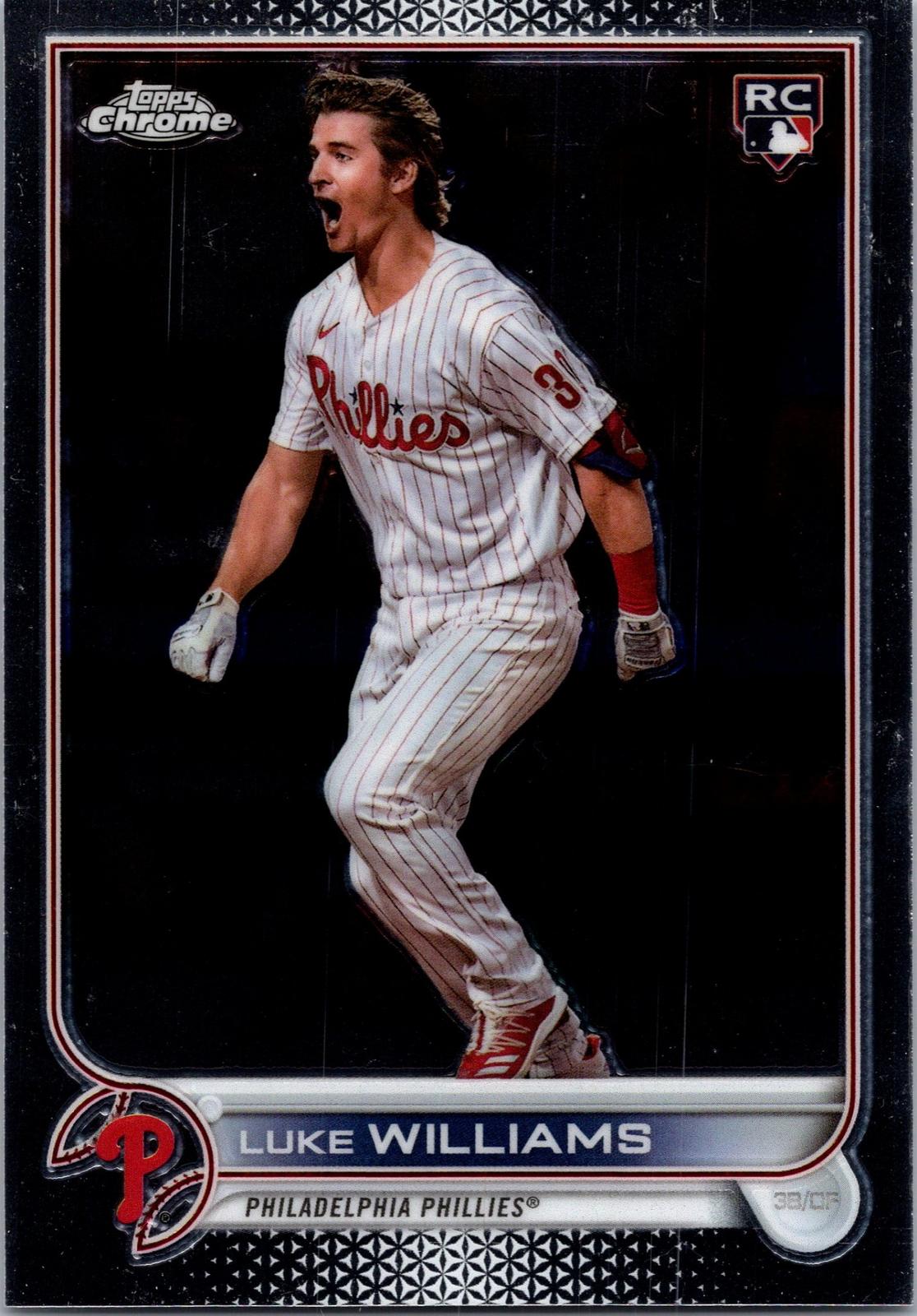 2022 Topps Chrome Sonic #170 Luke Williams