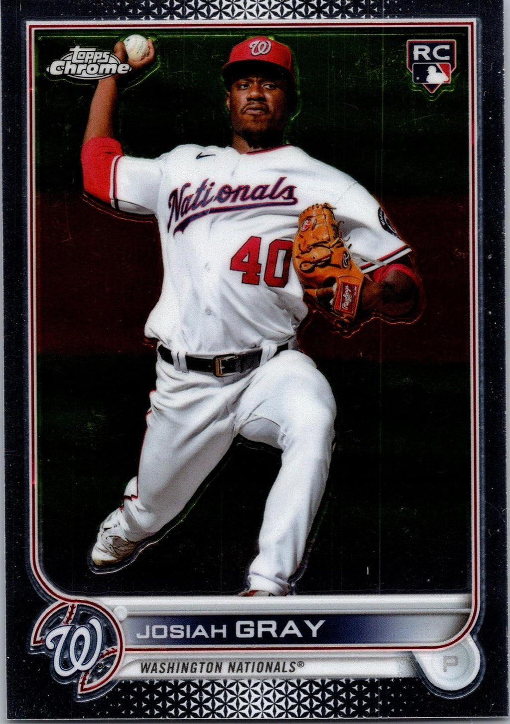 2022 Topps Chrome Sonic #160 Josiah Gray