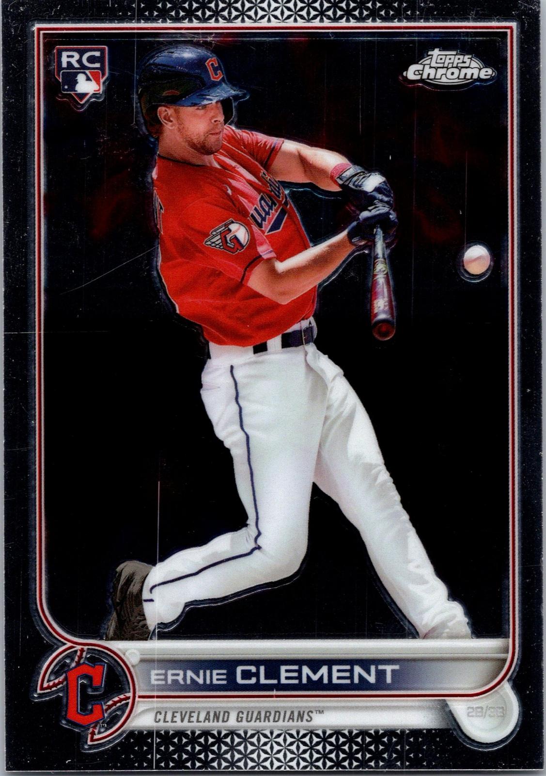 2022 Topps Chrome Sonic #145 Ernie Clement