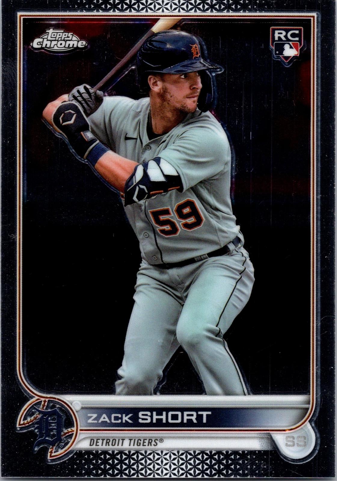 2022 Topps Chrome Sonic #86 Zack Short