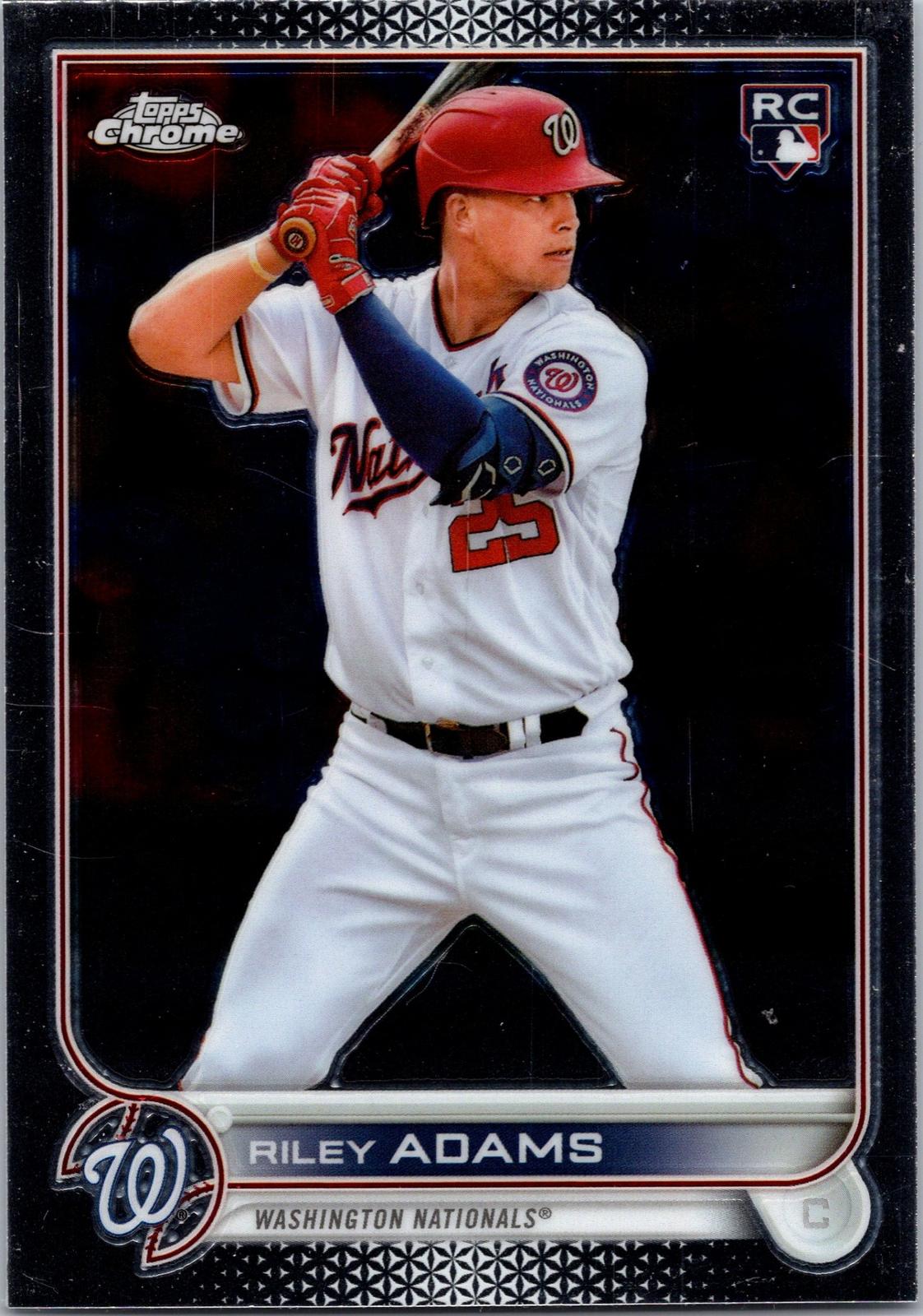 2022 Topps Chrome #103 Riley Adams